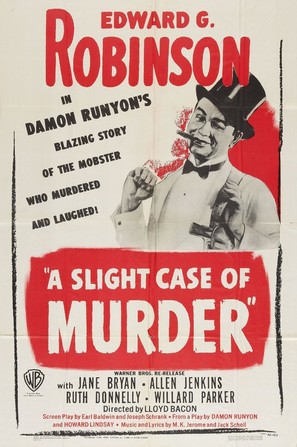 A Slight Case of Murder - Re-release movie poster (thumbnail)