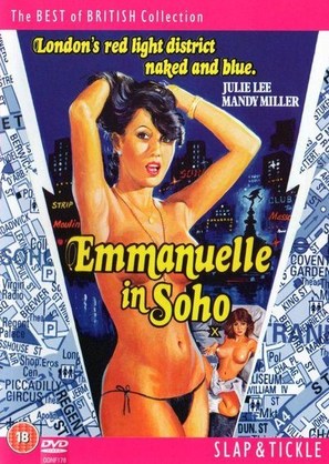 Emmanuelle in Soho - British DVD movie cover (thumbnail)