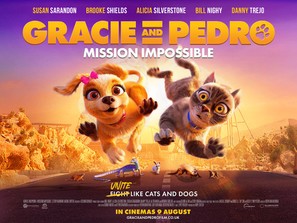 Gracie and Pedro: Pets to the Rescue - British Movie Poster (thumbnail)