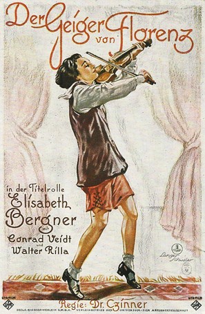 Der Geiger von Florenz - German Movie Poster (thumbnail)