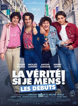 La v&eacute;rit&eacute; si je mens! Les d&eacute;buts - French Movie Poster (thumbnail)