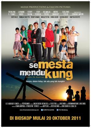 Semesta mendukung - Indonesian Movie Poster (thumbnail)