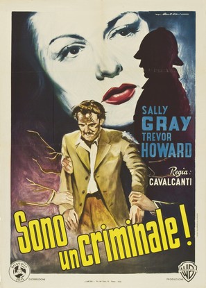 They Made Me a Fugitive - Italian Movie Poster (thumbnail)