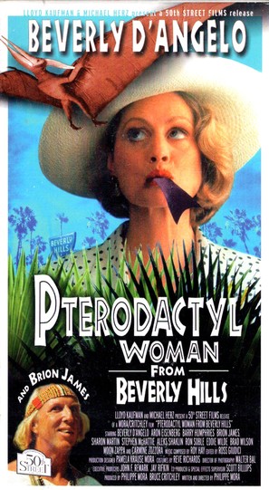 Pterodactyl Woman from Beverly Hills - VHS movie cover (thumbnail)