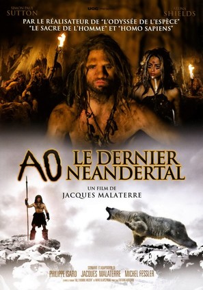 Ao, le dernier N&eacute;andertal - French Movie Cover (thumbnail)