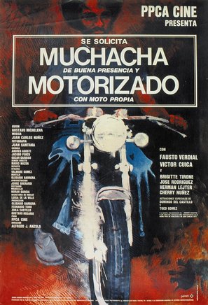 Se solicita muchacha de buena presencia y motorizado con moto propia - Venezuelan Movie Poster (thumbnail)