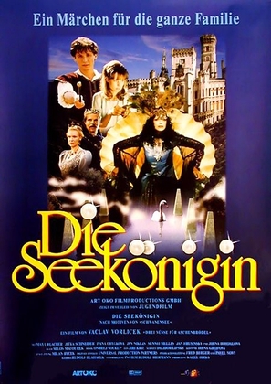Jezern&iacute; kr&aacute;lovna - German Movie Poster (thumbnail)