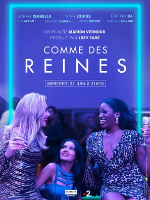 Comme des Reines - French Movie Poster (thumbnail)