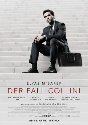 The Collini Case - German Movie Poster (thumbnail)