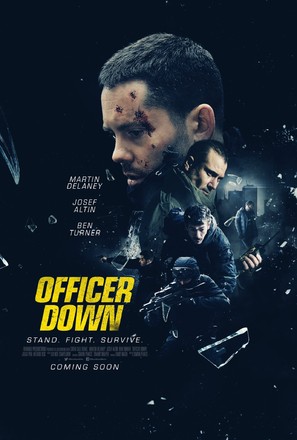 Officer Down - British Movie Poster (thumbnail)