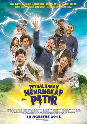 Petualangan Menangkap Petir - Indonesian Movie Poster (thumbnail)