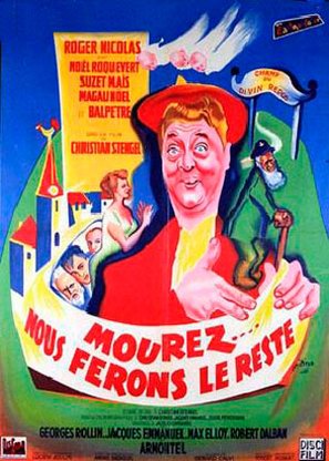 Mourez, nous ferons le reste - French Movie Poster (thumbnail)