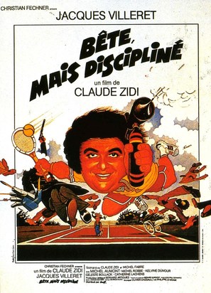 B&ecirc;te, mais disciplin&eacute; - French Movie Poster (thumbnail)