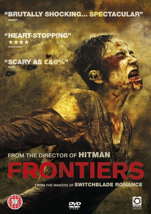 Fronti&egrave;re(s) - British DVD movie cover (thumbnail)