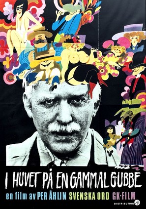 I huvet p&aring; en gammal gubbe - Swedish Movie Poster (thumbnail)