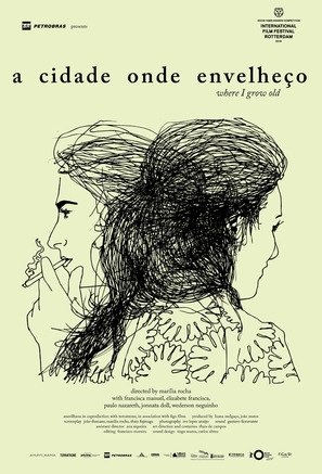 A Cidade onde Envelhe&ccedil;o - Brazilian Movie Poster (thumbnail)