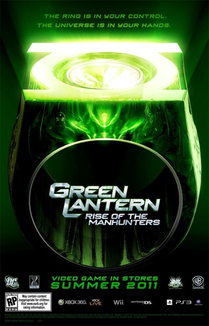 Green Lantern: Rise of the Manhunters - Movie Poster (thumbnail)