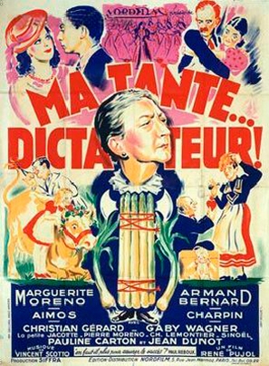 Ma tante dictateur - French Movie Poster (thumbnail)