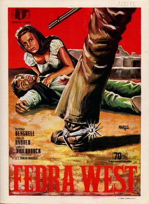 Fedra West - Spanish Movie Poster (thumbnail)