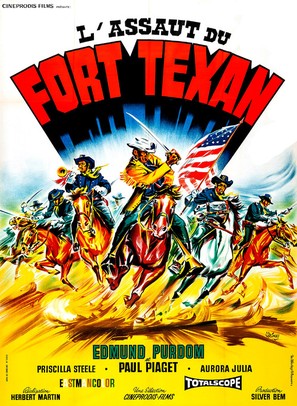 Gli eroi di Fort Worth - French Movie Poster (thumbnail)