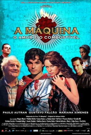 A M&aacute;quina - Brazilian Movie Poster (thumbnail)