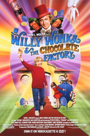 Willy Wonka &amp; the Chocolate Factory - Video release movie poster (thumbnail)