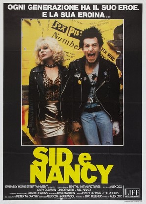 Sid and Nancy - Italian Movie Poster (thumbnail)