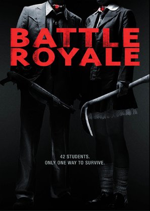 Battle Royale - DVD movie cover (thumbnail)