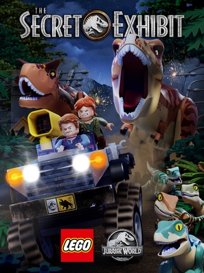 Lego Jurassic World: The Secret Exhibit - DVD movie cover (thumbnail)