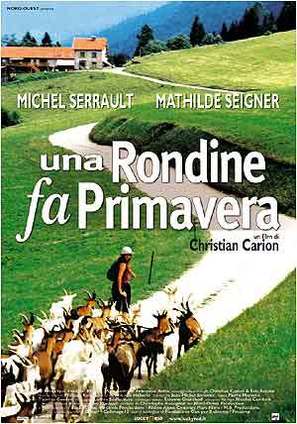 Une hirondelle a fait le printemps - Italian Movie Poster (thumbnail)