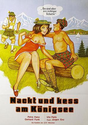 Nackt und ke&szlig; am K&ouml;nigssee - German Movie Poster (thumbnail)