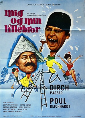 Mig og min lillebror - Danish Movie Poster (thumbnail)
