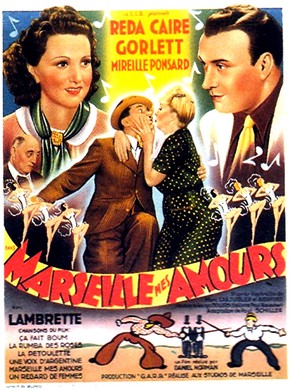Marseille mes amours - Belgian Movie Poster (thumbnail)