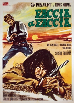 Faccia a faccia - Italian Movie Poster (thumbnail)