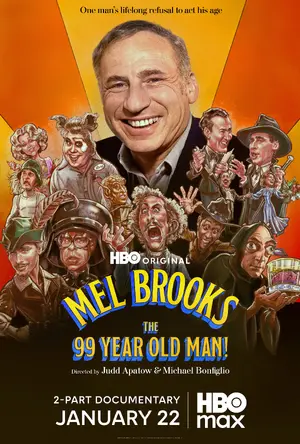 "Mel Brooks: The 99 Year Old Man!" Poster
