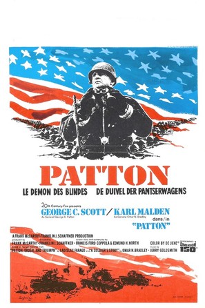 Patton - Belgian Movie Poster (thumbnail)