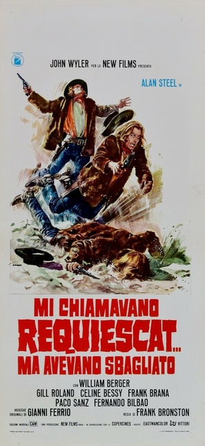 Mi chiamavano &#039;Requiescat&#039;... ma avevano sbagliato - Italian Movie Poster (thumbnail)