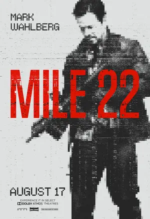 Mile 22 Poster Mile 22 Poster