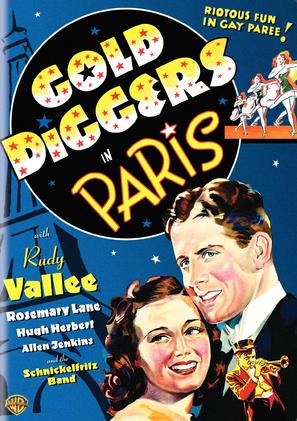 Gold Diggers in Paris - DVD movie cover (thumbnail)