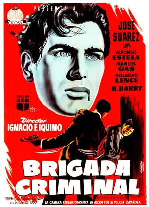 Brigada criminal - Spanish Movie Poster (thumbnail)