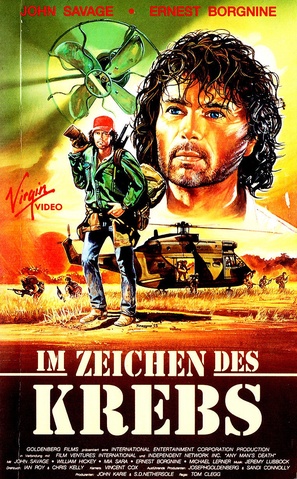 Any Man&#039;s Death - German VHS movie cover (thumbnail)