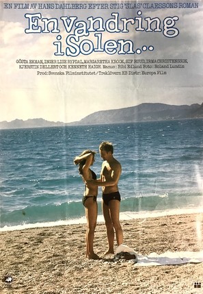 En vandring i solen - Swedish Movie Poster (thumbnail)