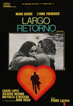 Largo retorno - Spanish Movie Poster (thumbnail)