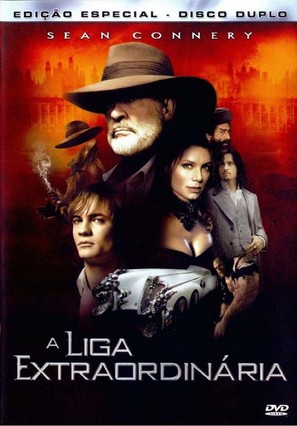 The League of Extraordinary Gentlemen - Brazilian DVD movie cover (thumbnail)