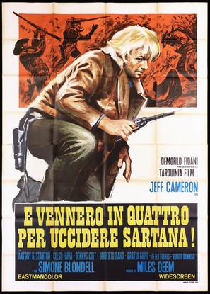 ...e vennero in quattro per uccidere Sartana! - Italian Movie Poster (thumbnail)