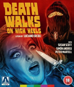 La morte cammina con i tacchi alti - British Blu-Ray movie cover (thumbnail)