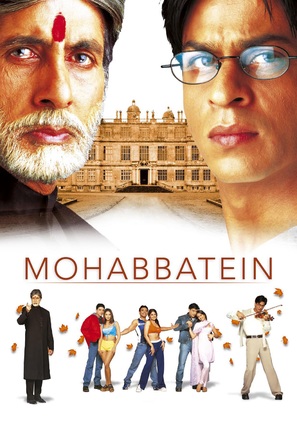 Mohabbatein - DVD movie cover (thumbnail)