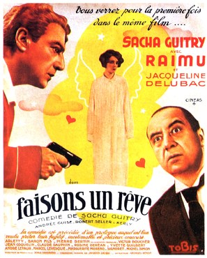Faisons un r&ecirc;ve - French Movie Poster (thumbnail)