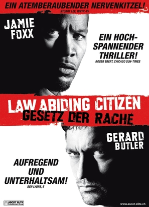 Law Abiding Citizen - Swiss Movie Poster (thumbnail)