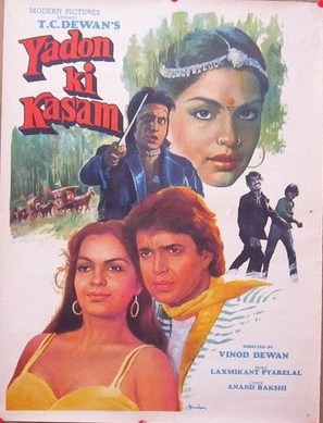 Yaadon Ki Kasam - Indian Movie Poster (thumbnail)